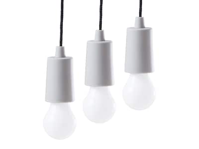Spralla LED-lampe i Snor