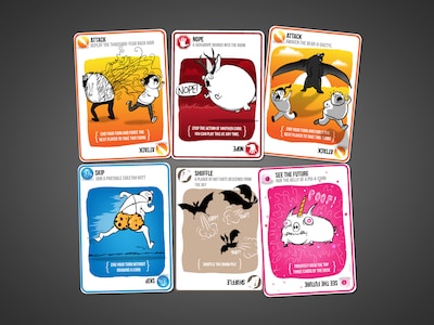 Exploding Kittens korttipeli