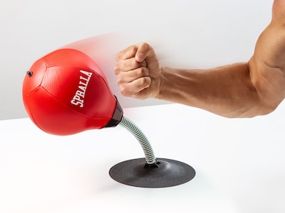 bokseball til skrivebordet