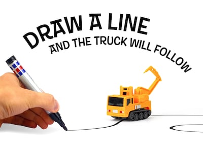 induktives spielzeugauto