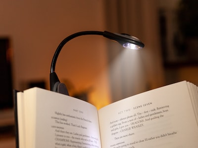 LED Läslampa med Klämma - Spralla
