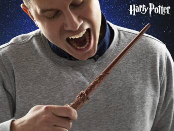 Harry Potter tryllestav av sjokolade