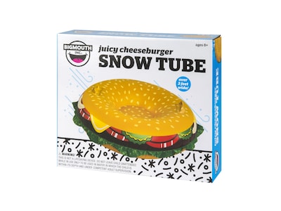 Hamburgare Uppblåsbar Pulka