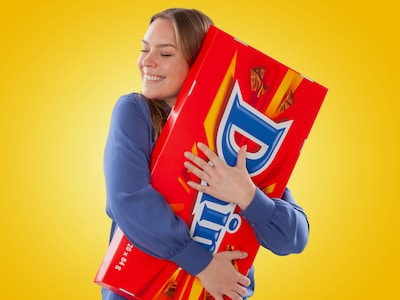 kjempestor daim-sjokolade