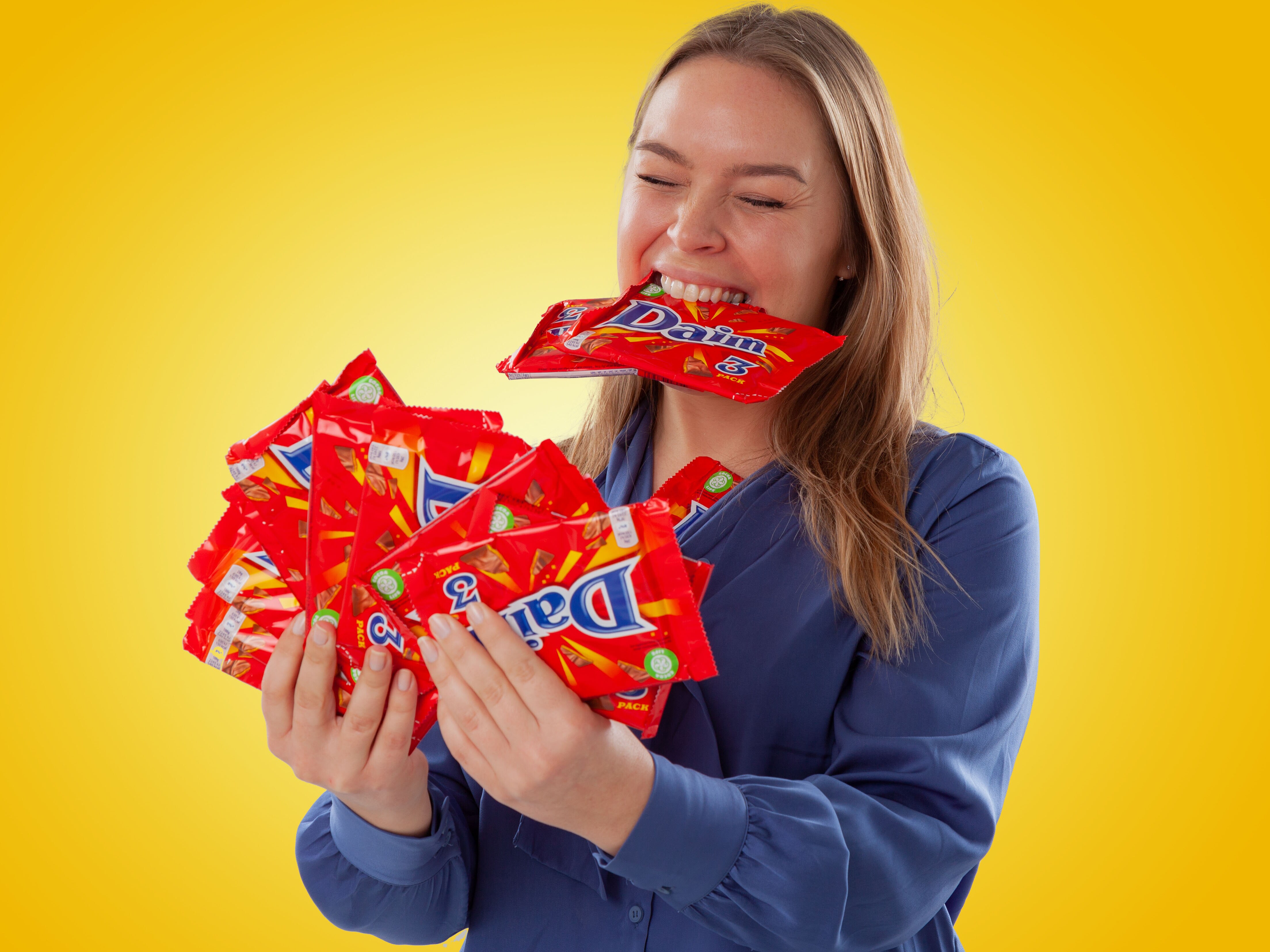 Jättimäinen Daim Suklaa