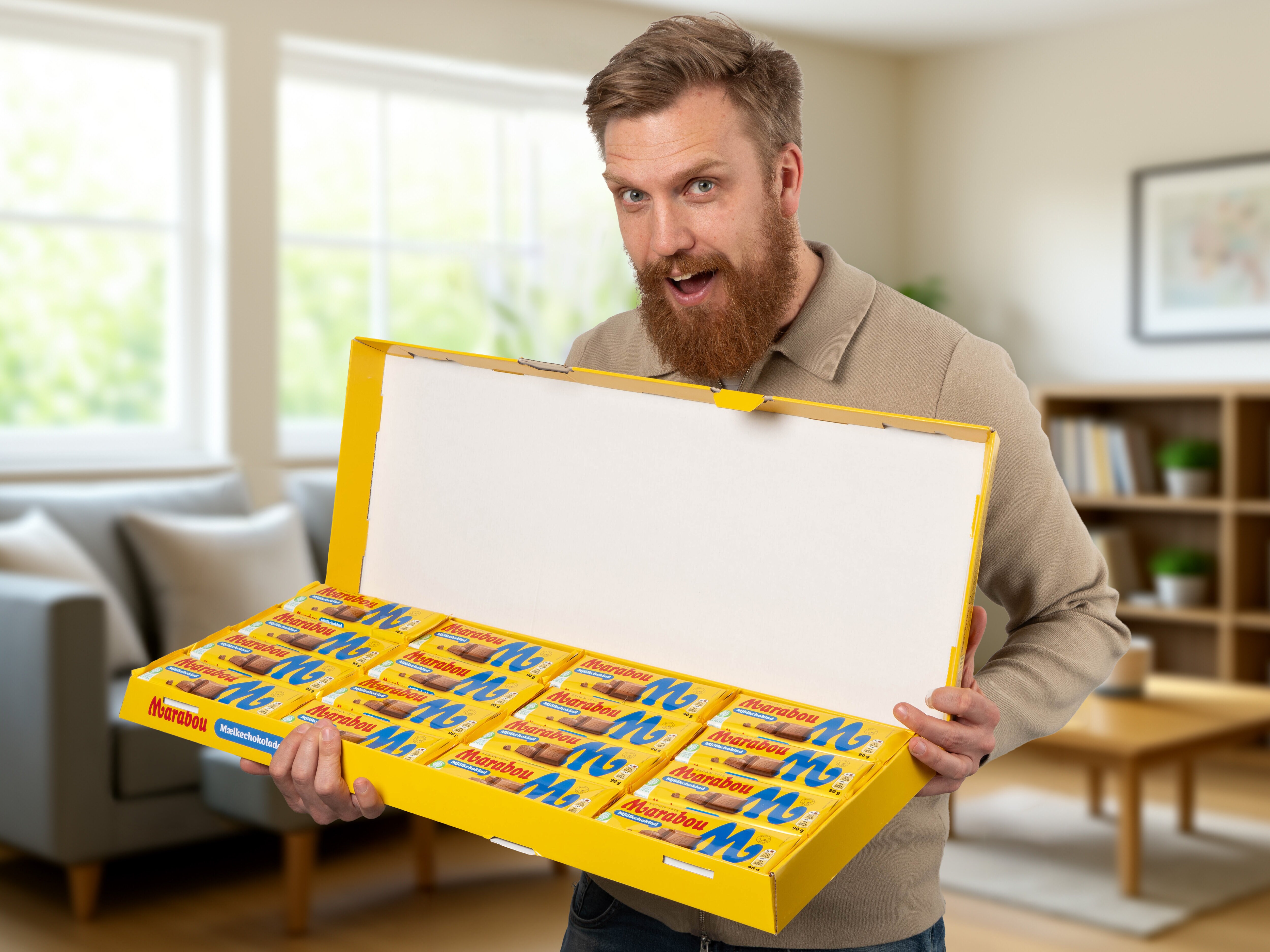 Jättimäinen Suklaa Marabou