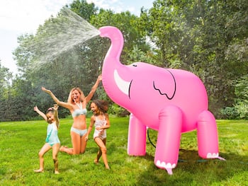 Vattenspridare Gigantisk Uppblåsbar Elefant