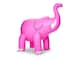 vaaleanpunainen norsu sadetin