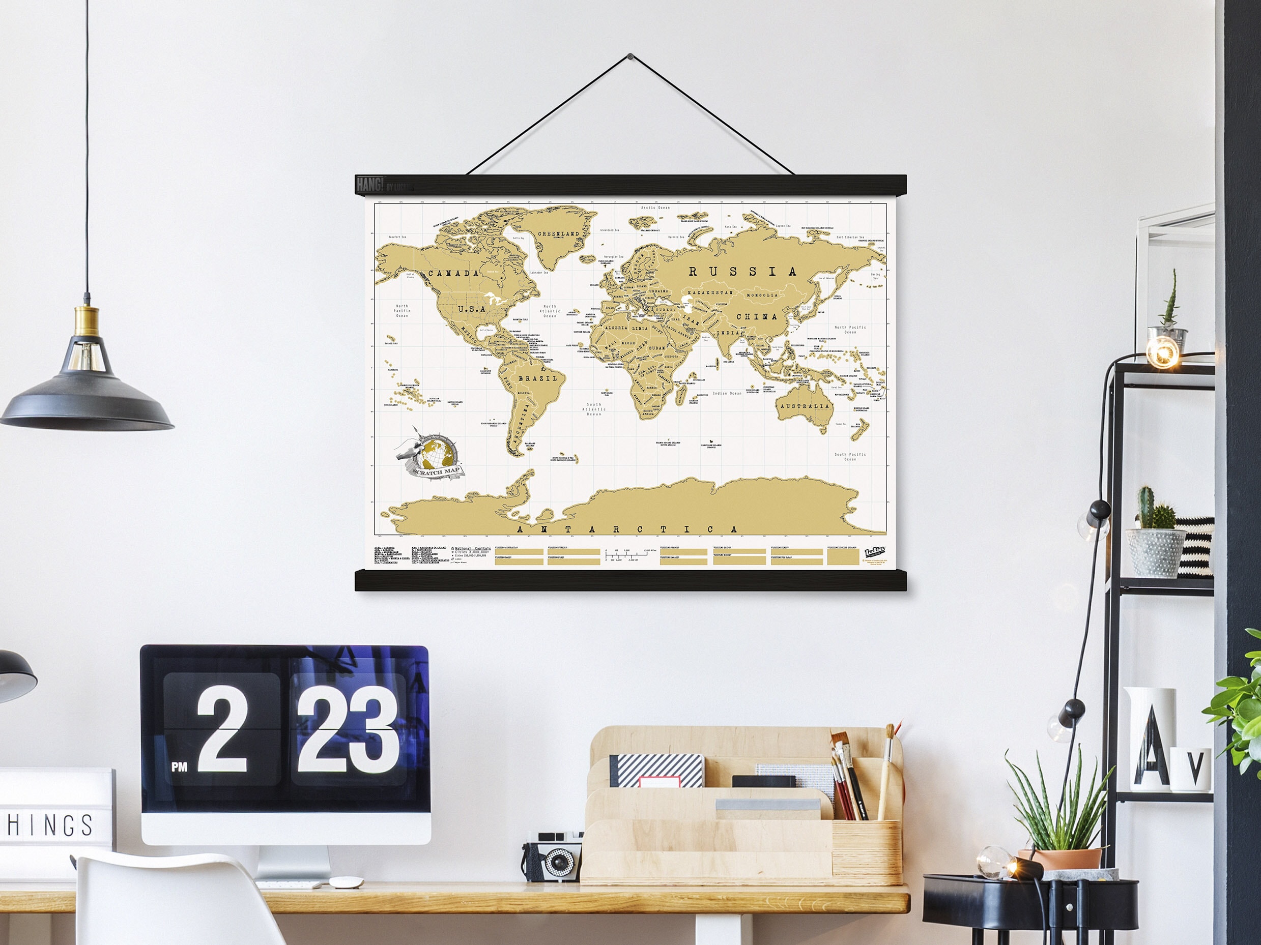 Hang! Magneettinen Julisteripustin