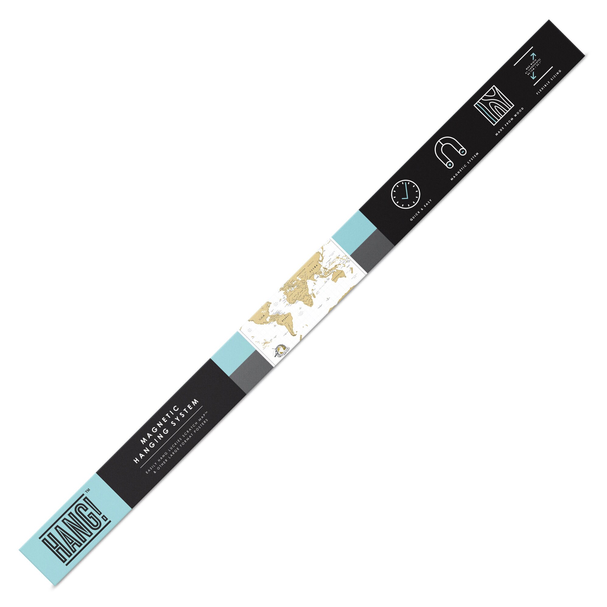 Hang! Magneettinen Julisteripustin