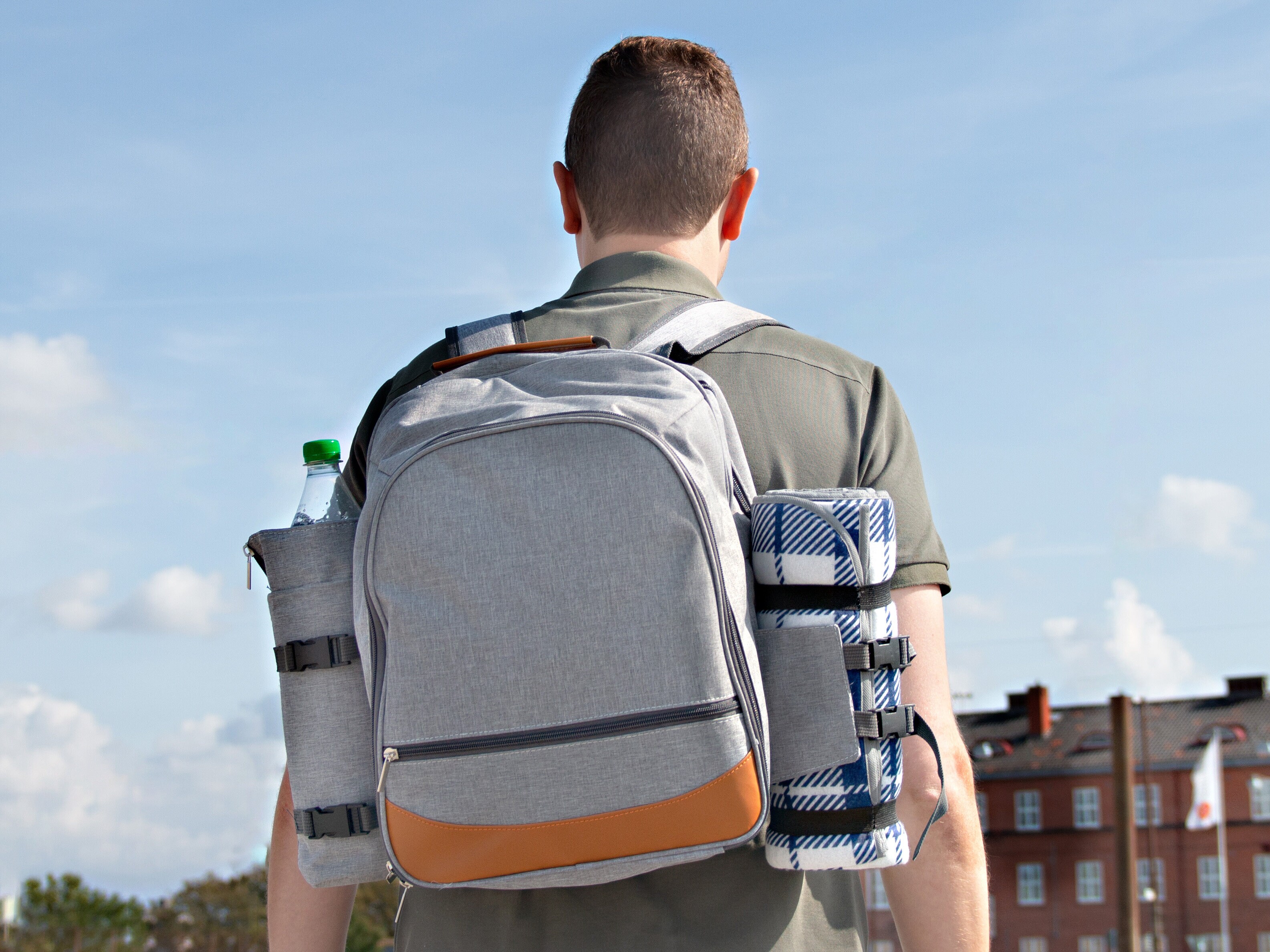 ryggsekk med kjølelomme