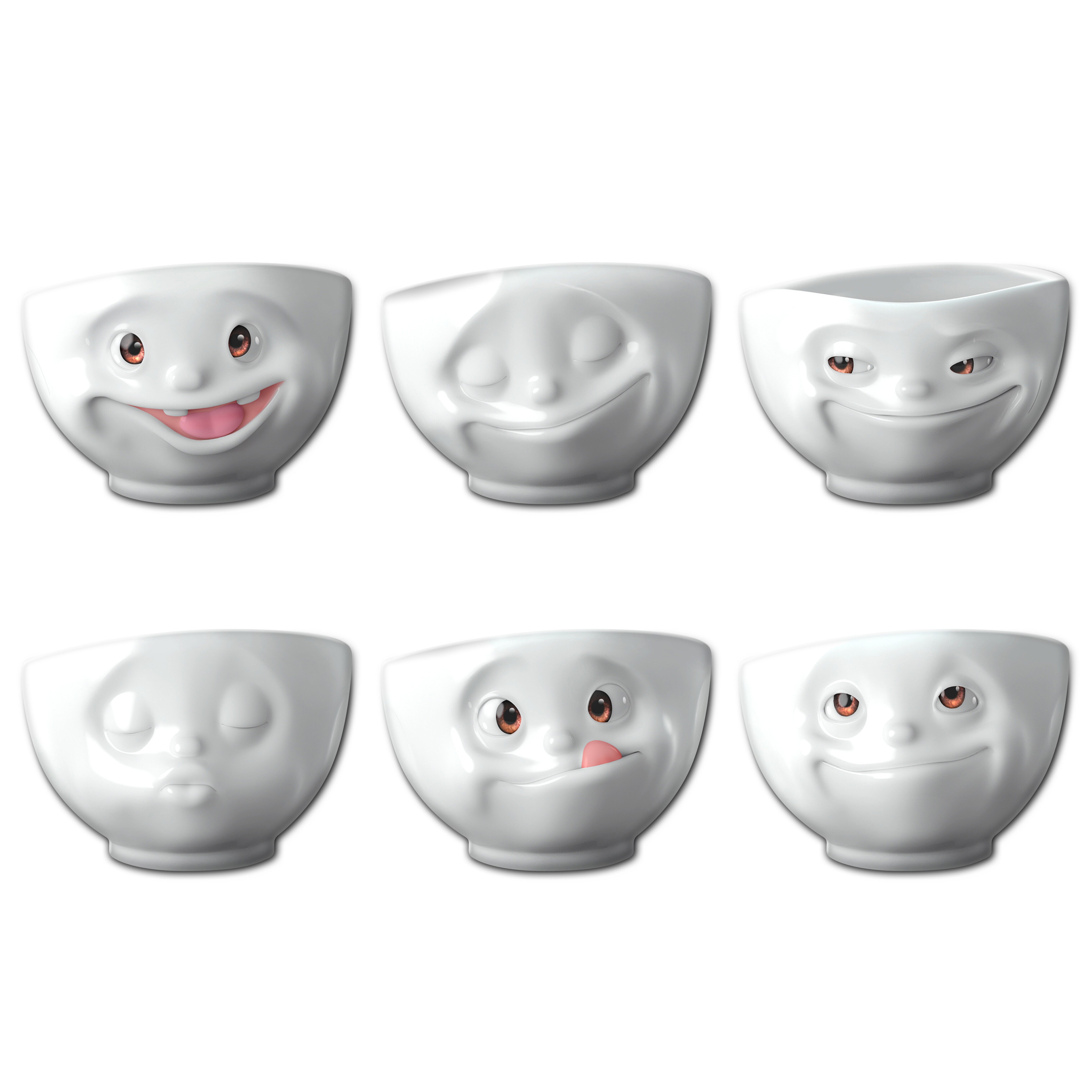 Humør-Køleskabsmagneter 6-pack - Tassen