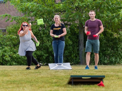 Cornhole Game Kastspel
