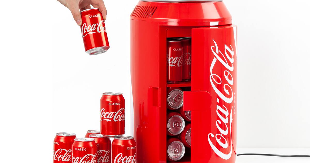 Coca Cola CC06-G Mini Dosen-Kühlschrank : : Küche