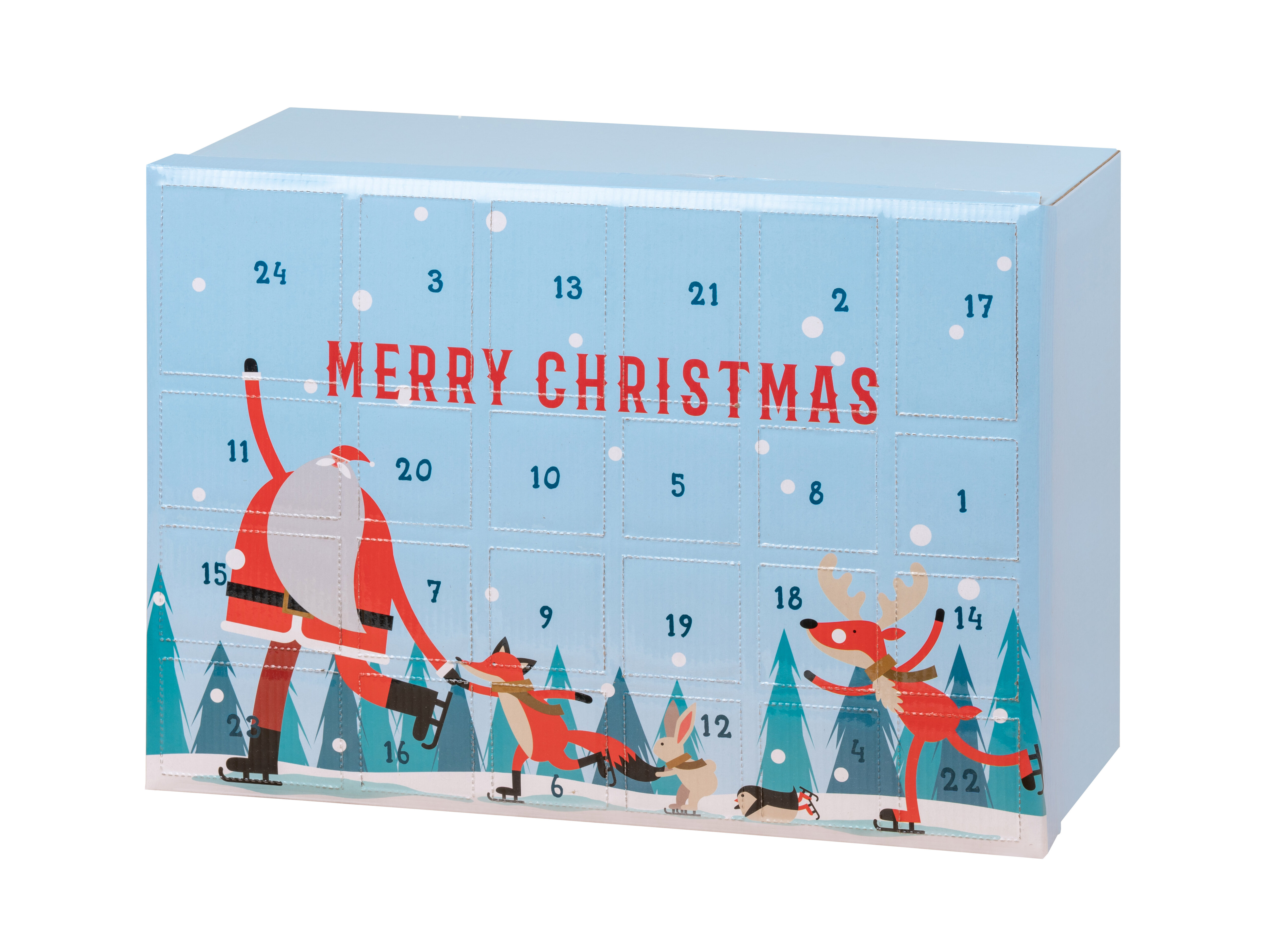 Gör din egen adventskalender – kartong