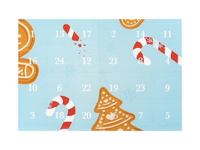 Adventskalender Zum Selber Beschriften
