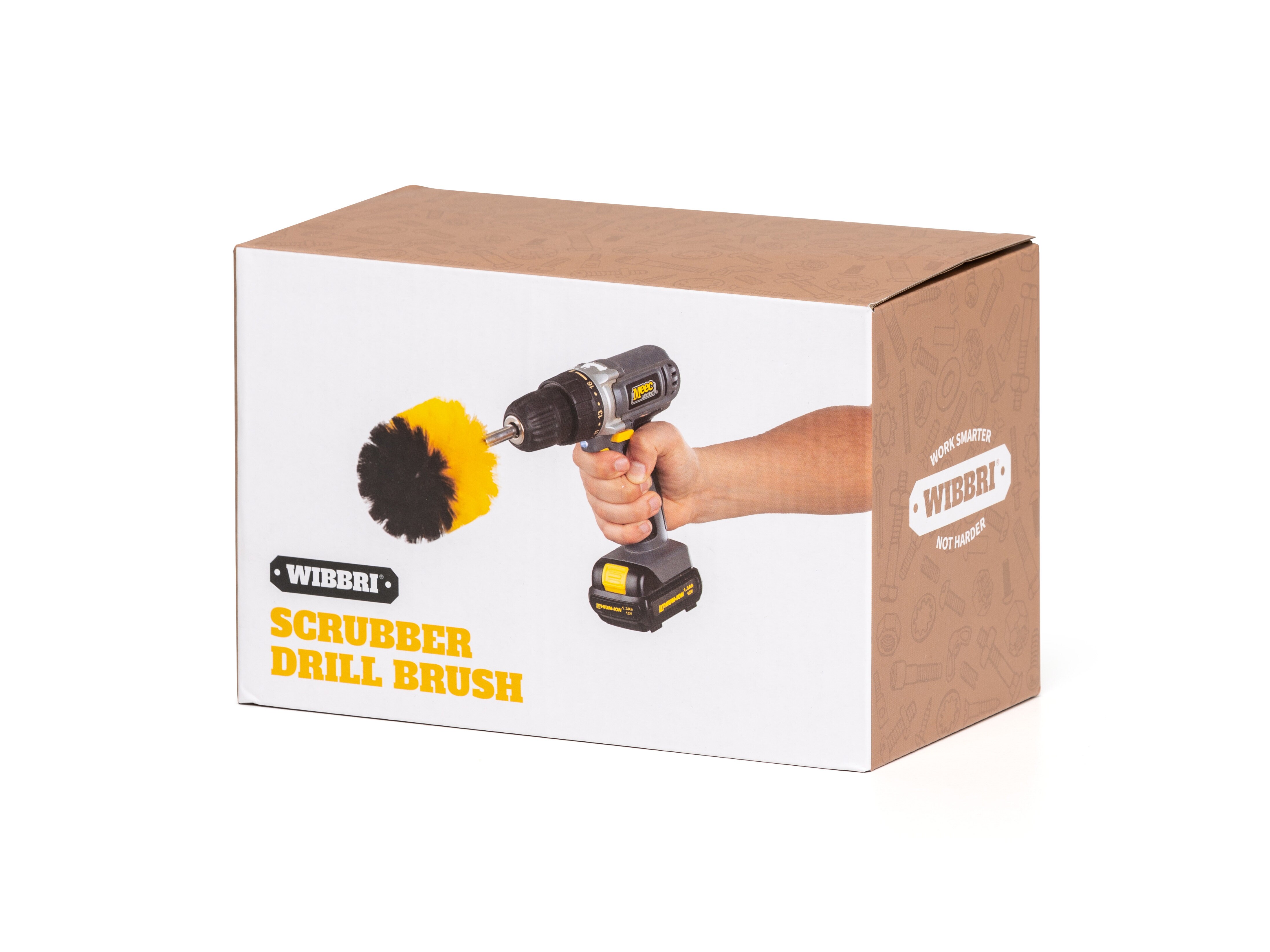 Ruuvinvääntimen Harja 3-pakkaus - Wibbri