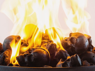 dödsskalle grillbriketter