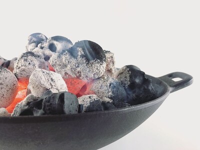 Dödskalle Grillbriketter 3-pack