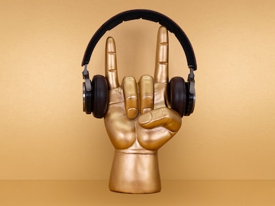 ställ för hörlurar