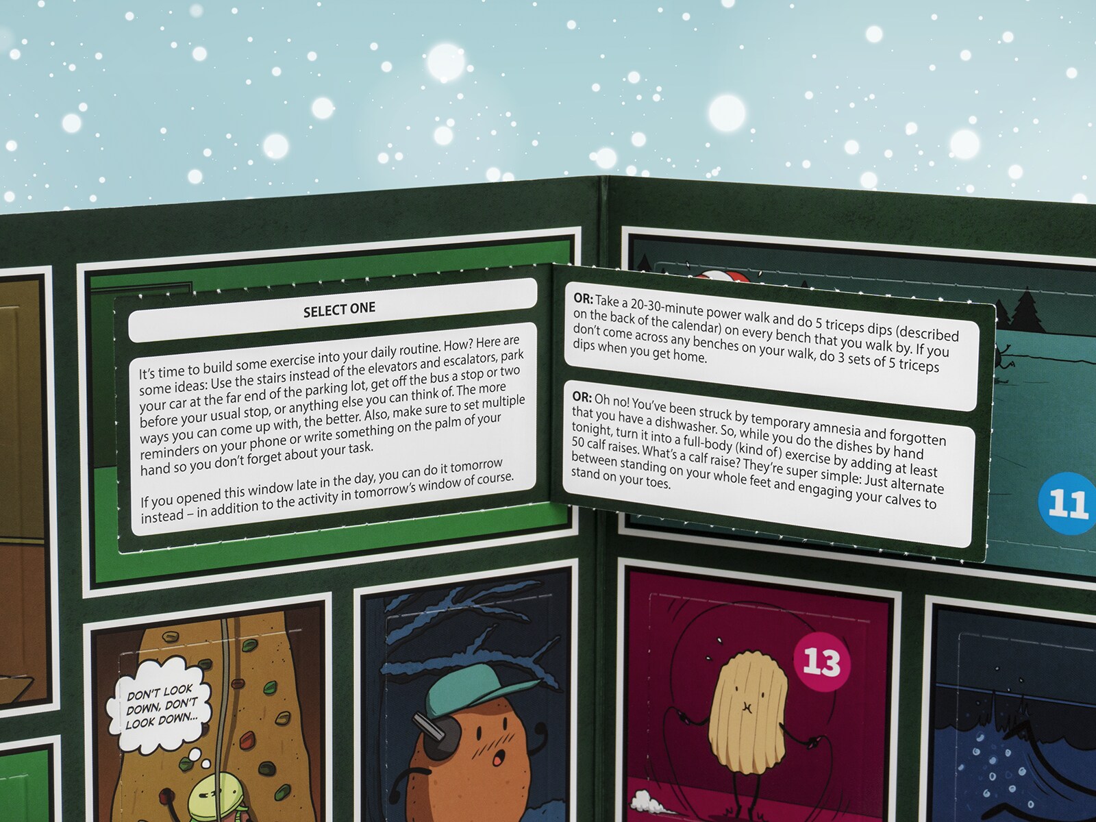 Adventskalender för Soffpotatisar