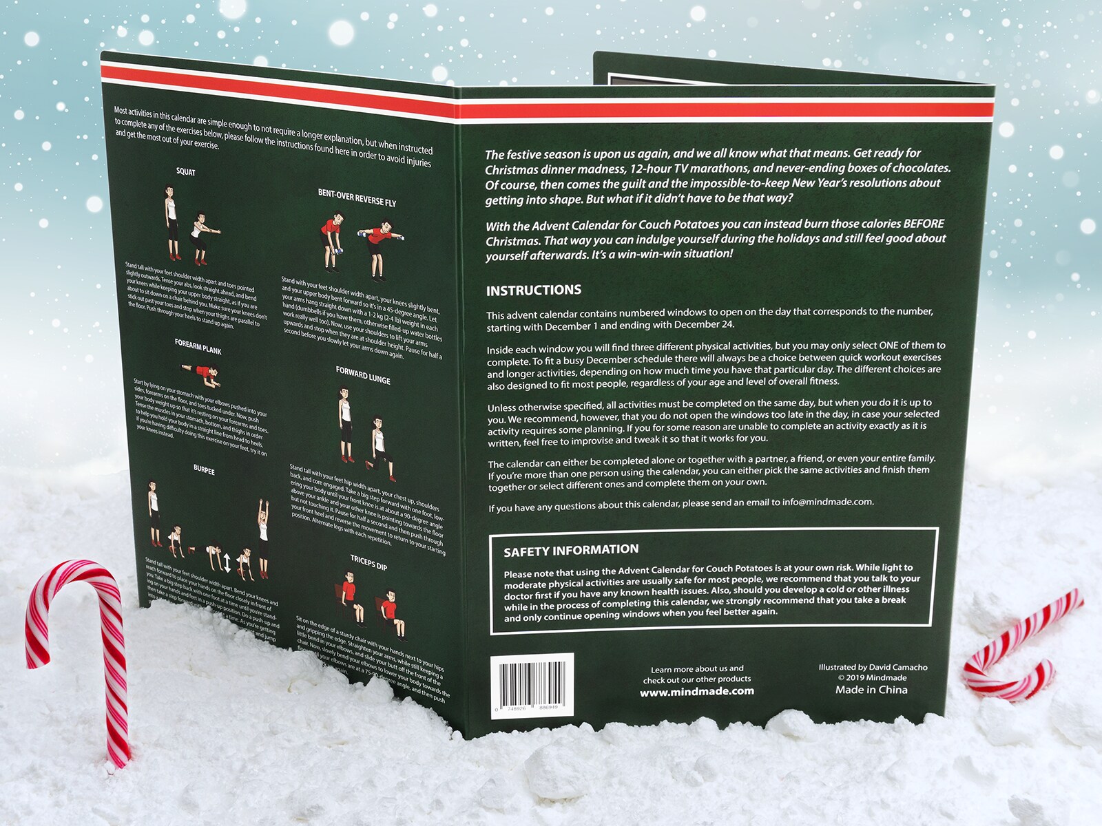 Adventskalender för Soffpotatisar