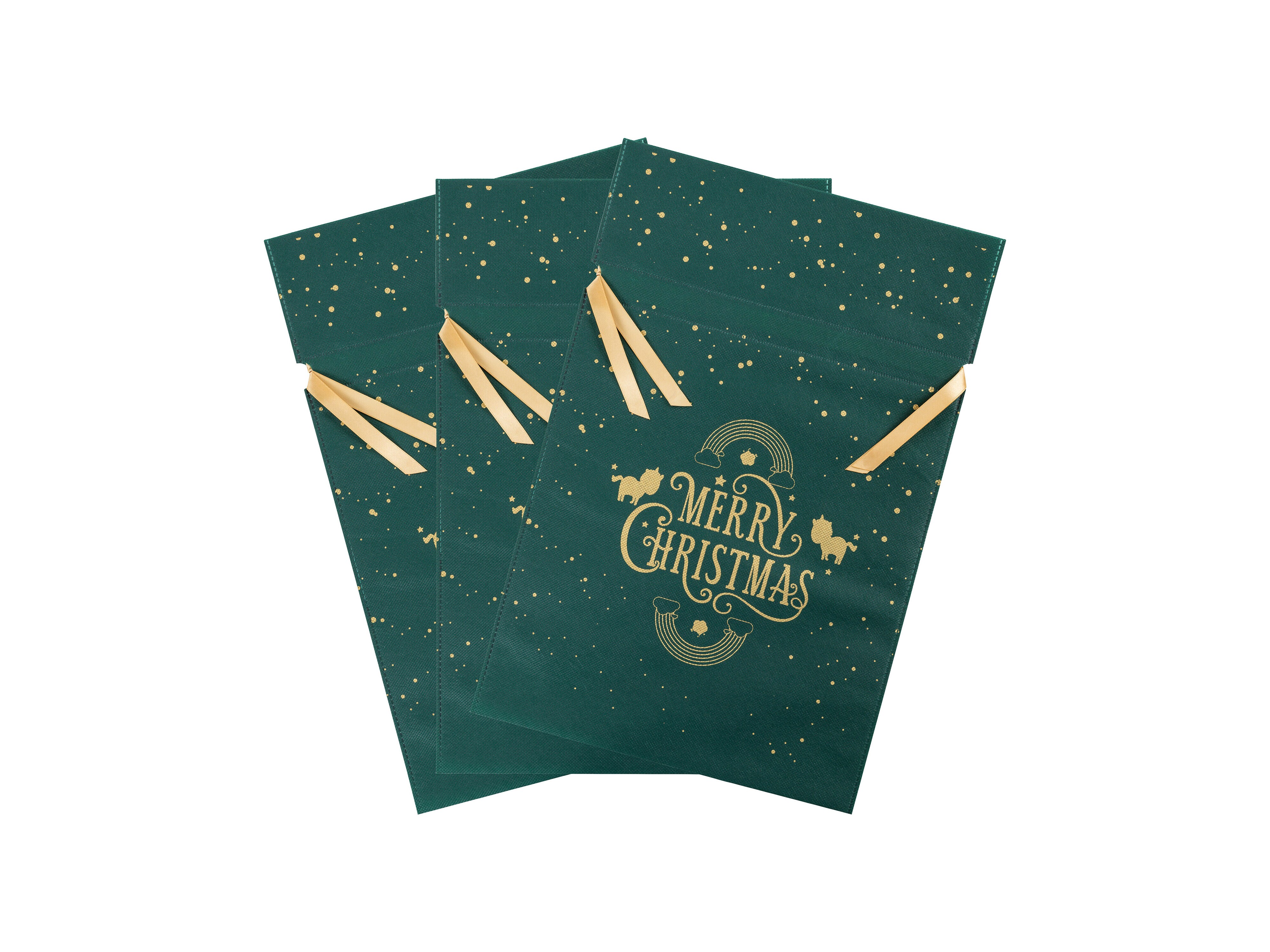 Joulupussit 3-pakkaus