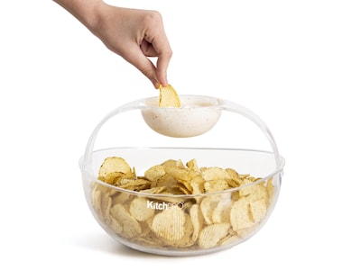 Chips- och dippskål