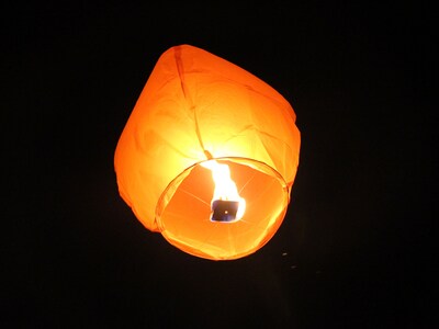 svevende lanterne