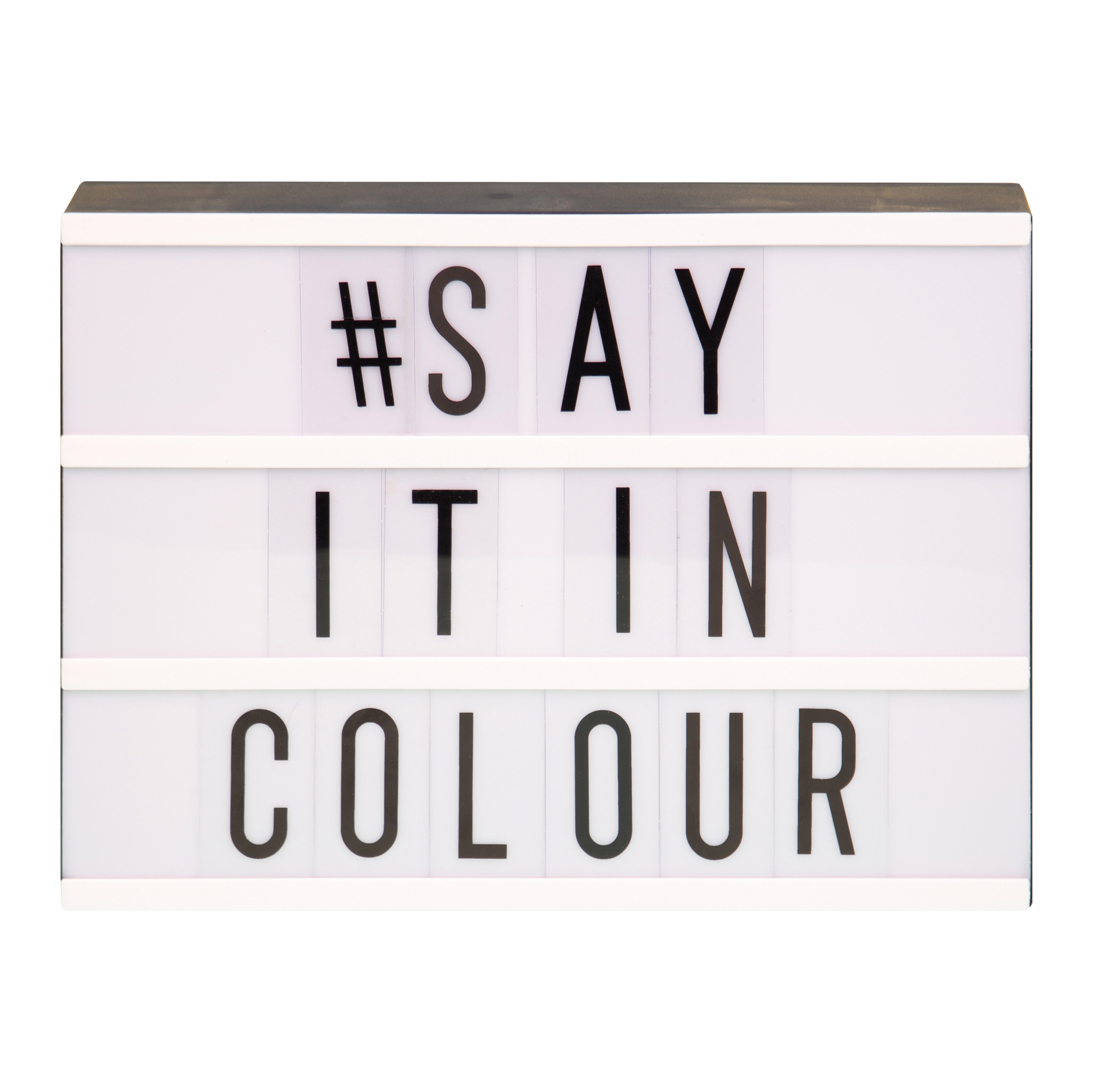 Lichtbox mit Farbwechsel