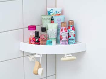 Hjørnehylle med hurtigfeste - Spralla