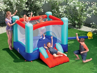 Bestway Constant Air Spring N' Slide Park Bouncy Castle