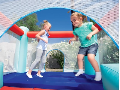 uppblåsbar hoppborg