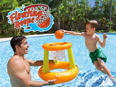 Intex Uppblåsbart Basketset