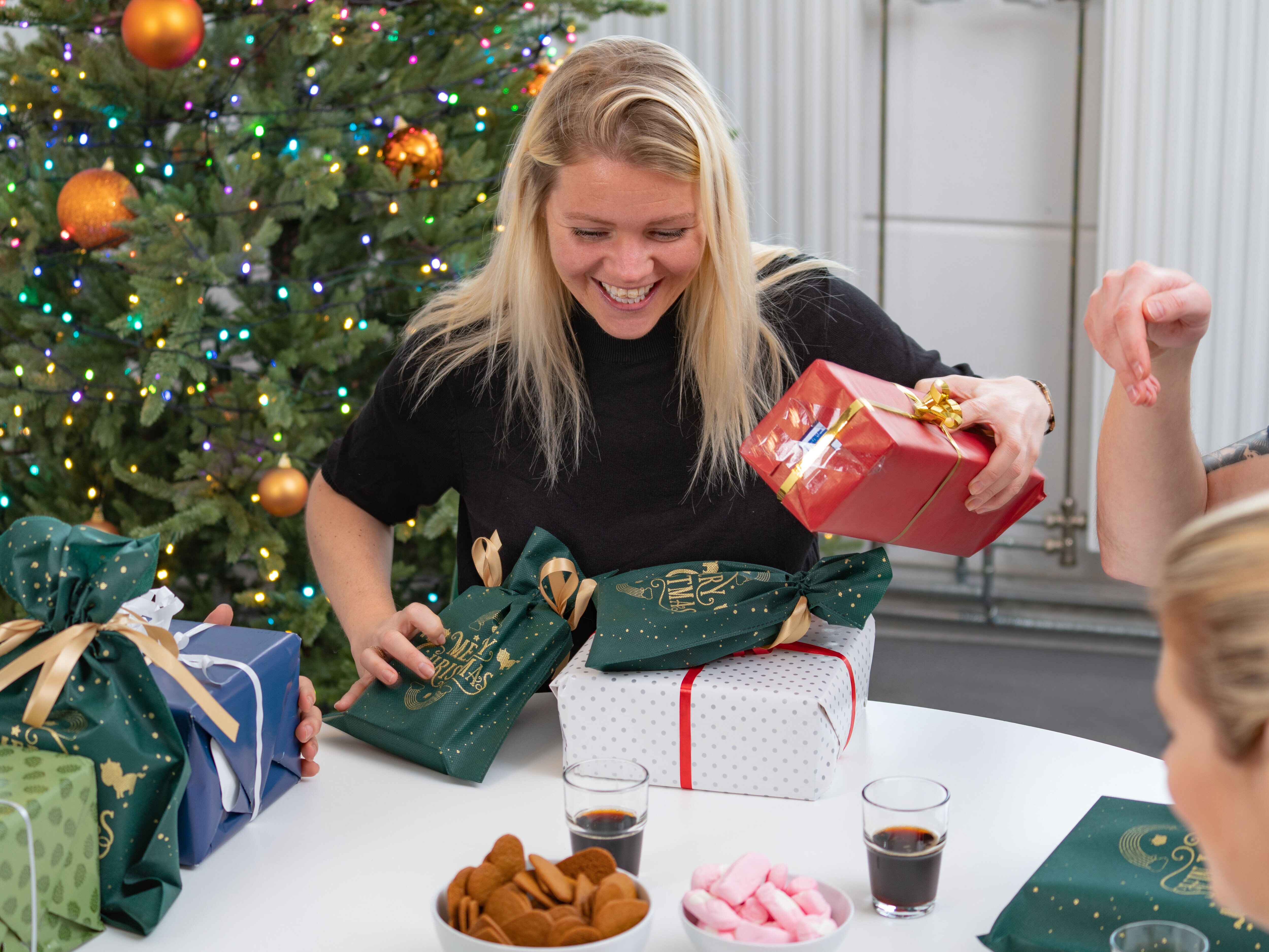 Presenter till julklappsspelet