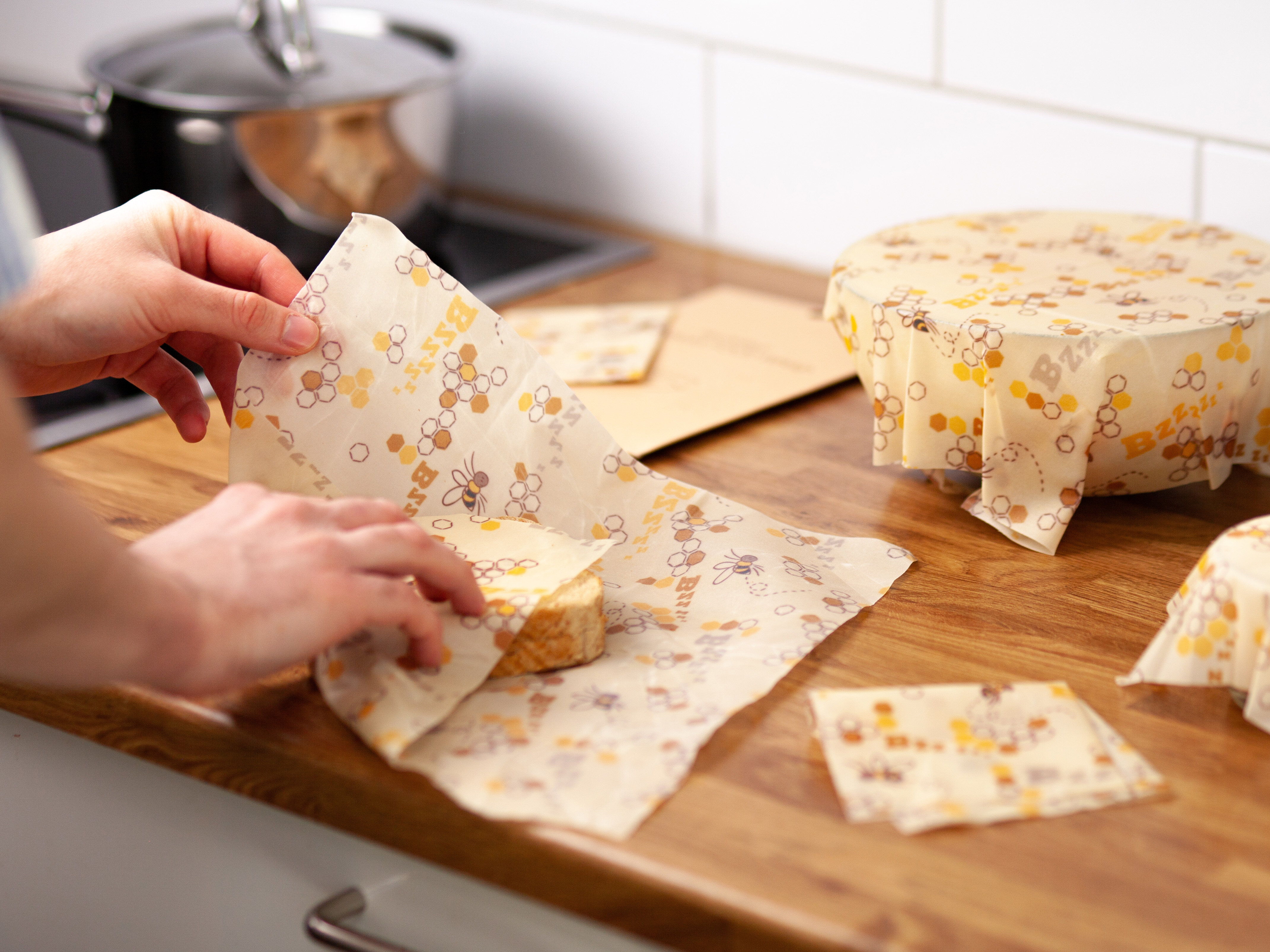 miljøvennlig folie med bivoks