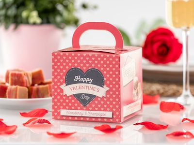 Happy valentine’s fudge