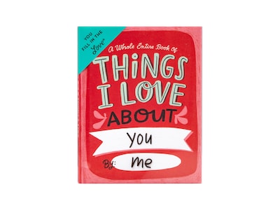 Things I Love About You-Ausfüllbuch