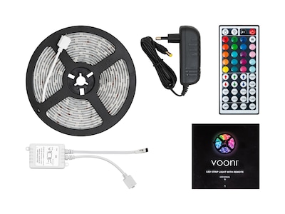 Vooni LED-lyskæde med Fjernbetjening