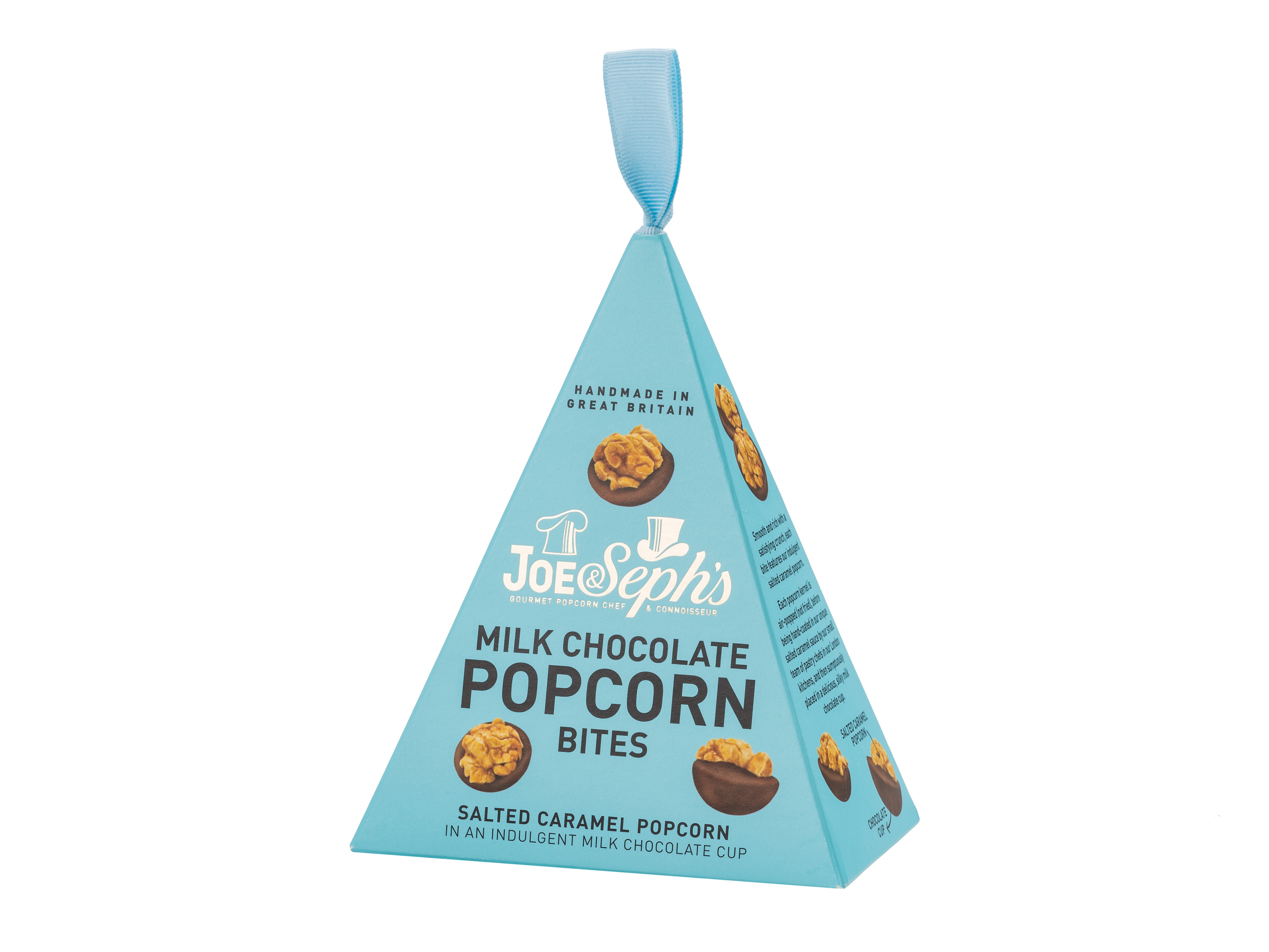 Joe & Seph's Caramel Popcorn med melkesjokolade