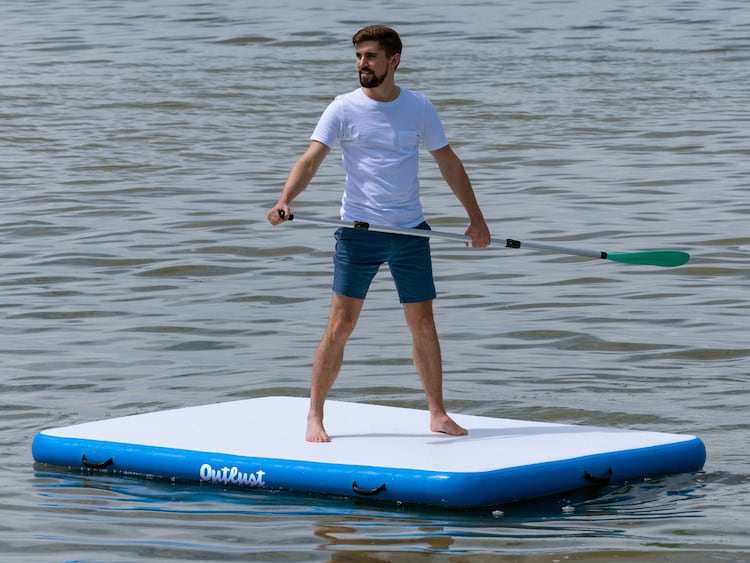 Aufblasbare Badeplattform | Schwimminsel | Badeinsel