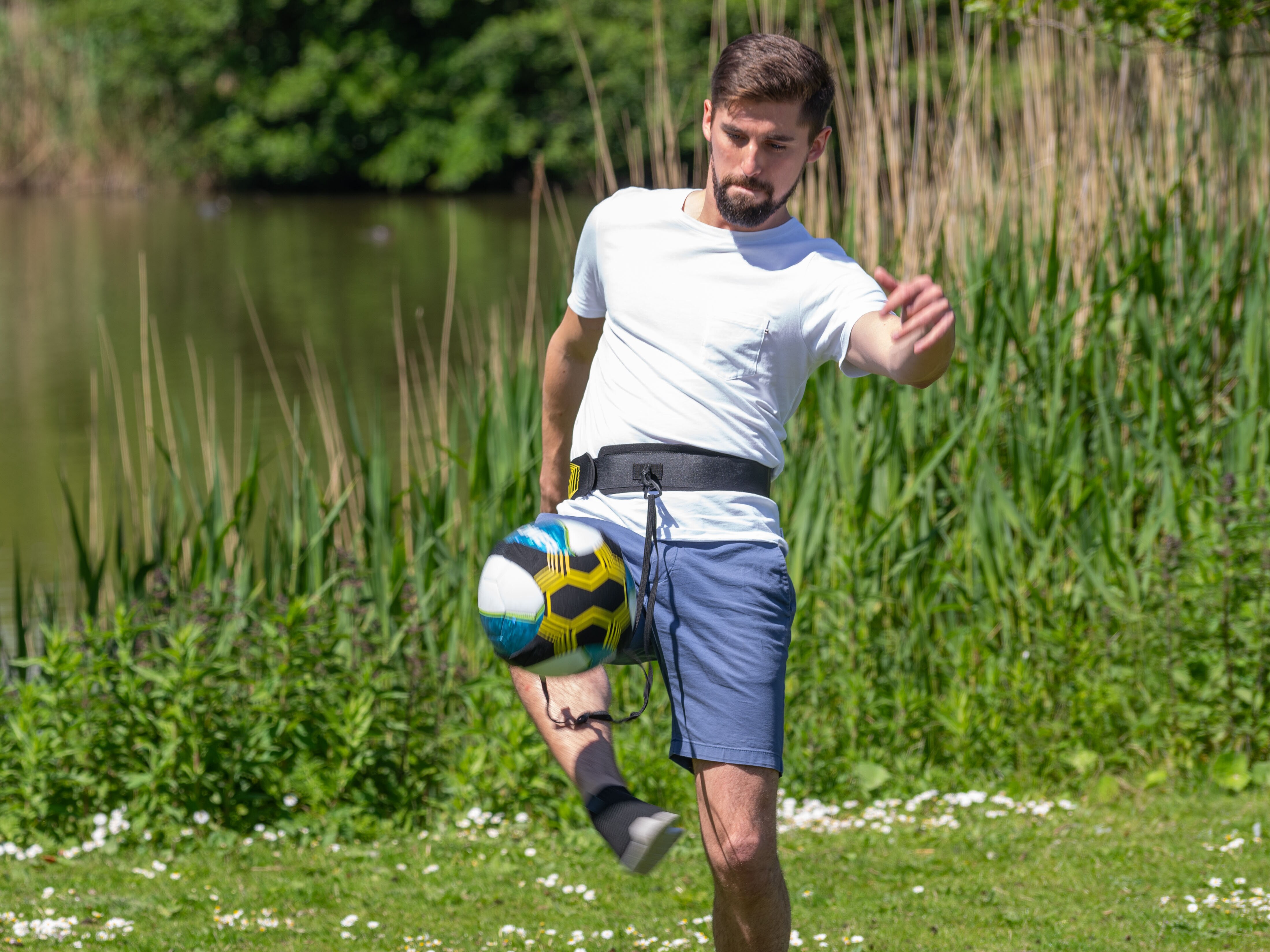 trene ballkontroll på egenhånd