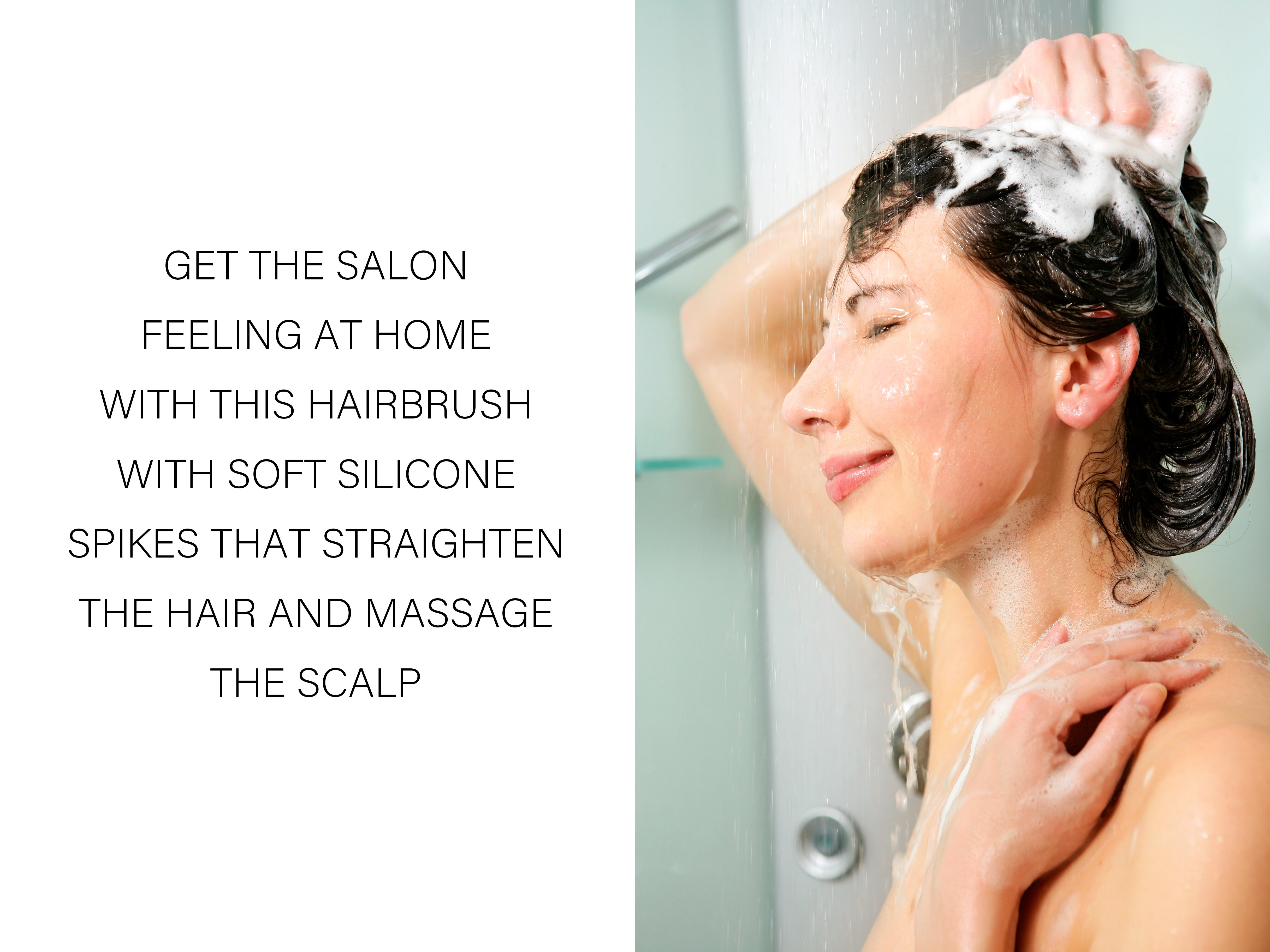 Borste för hårbottenmassage