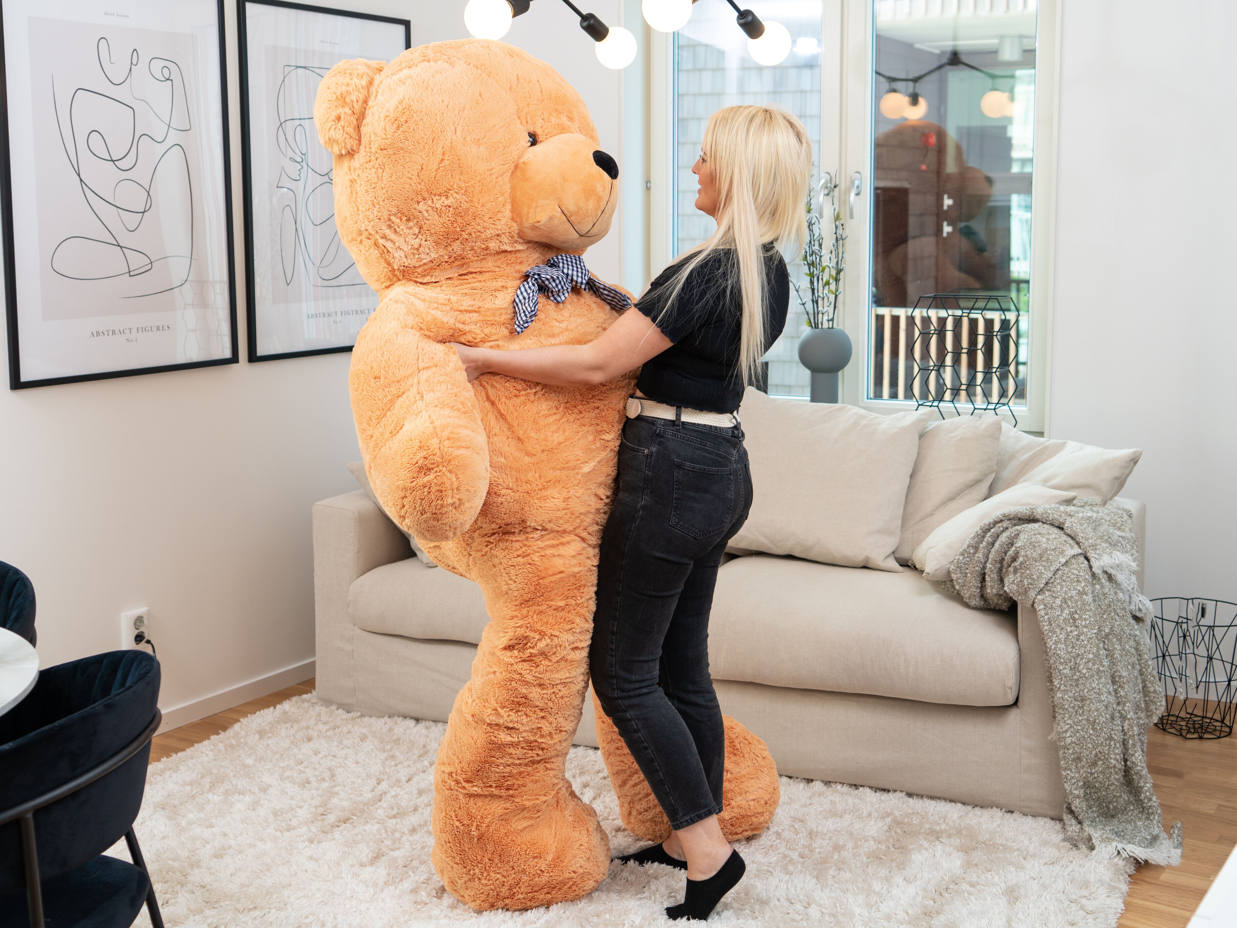 Jättestor nallebjörn