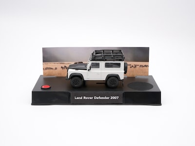 Land Rover Defender miniature model