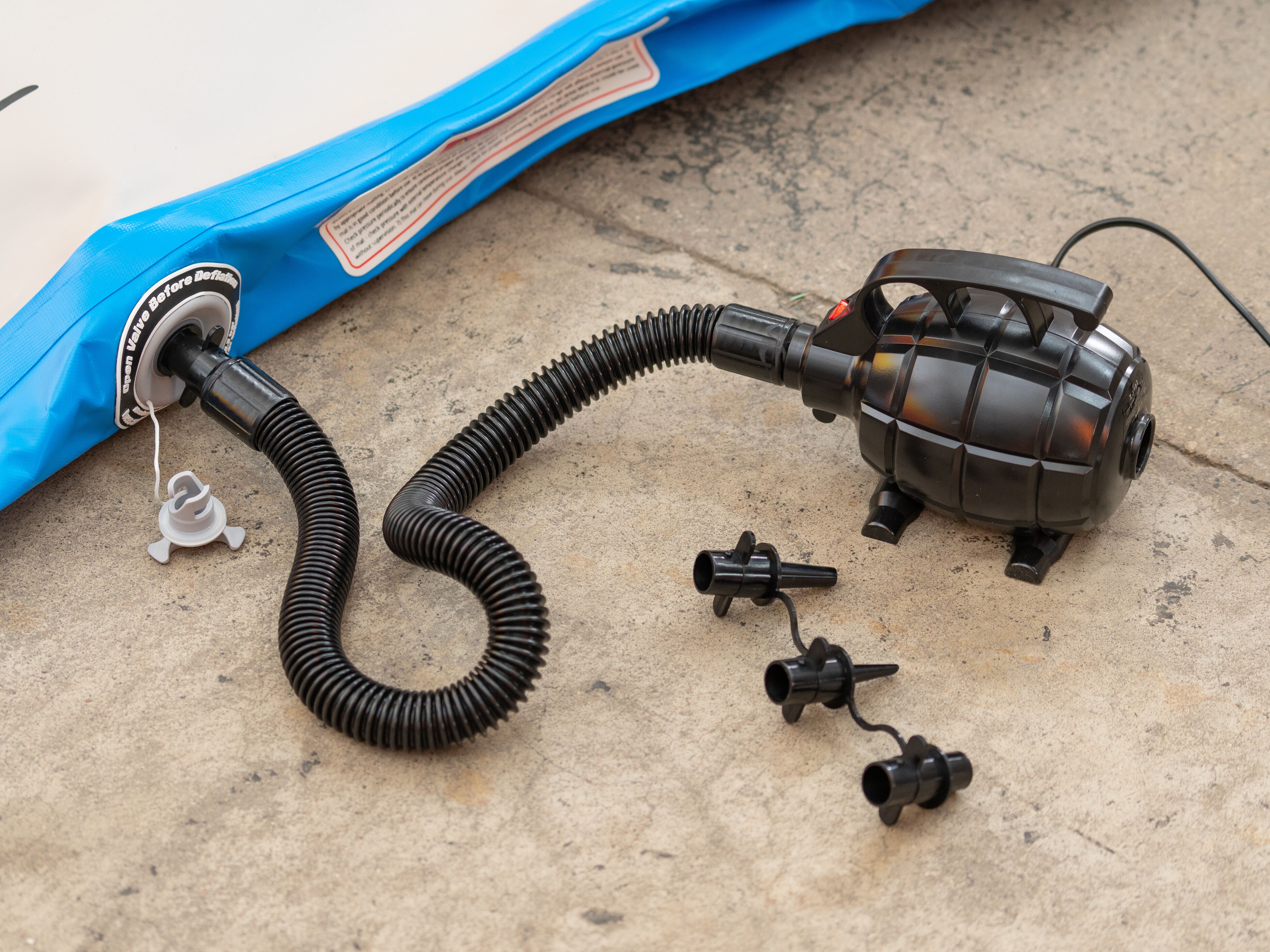 Aufblasbare Gymnasikmatte - Spralla