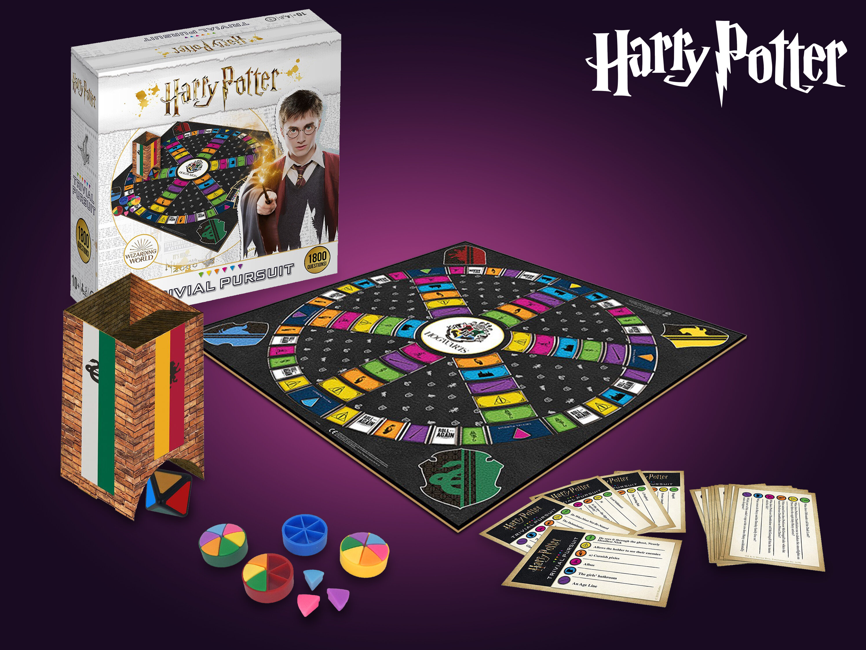 Winning Moves Harry Potter Trivial Pursuit Ultimate Edition Board