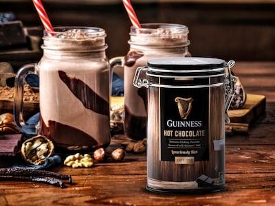 Guinness heiße Schokolade