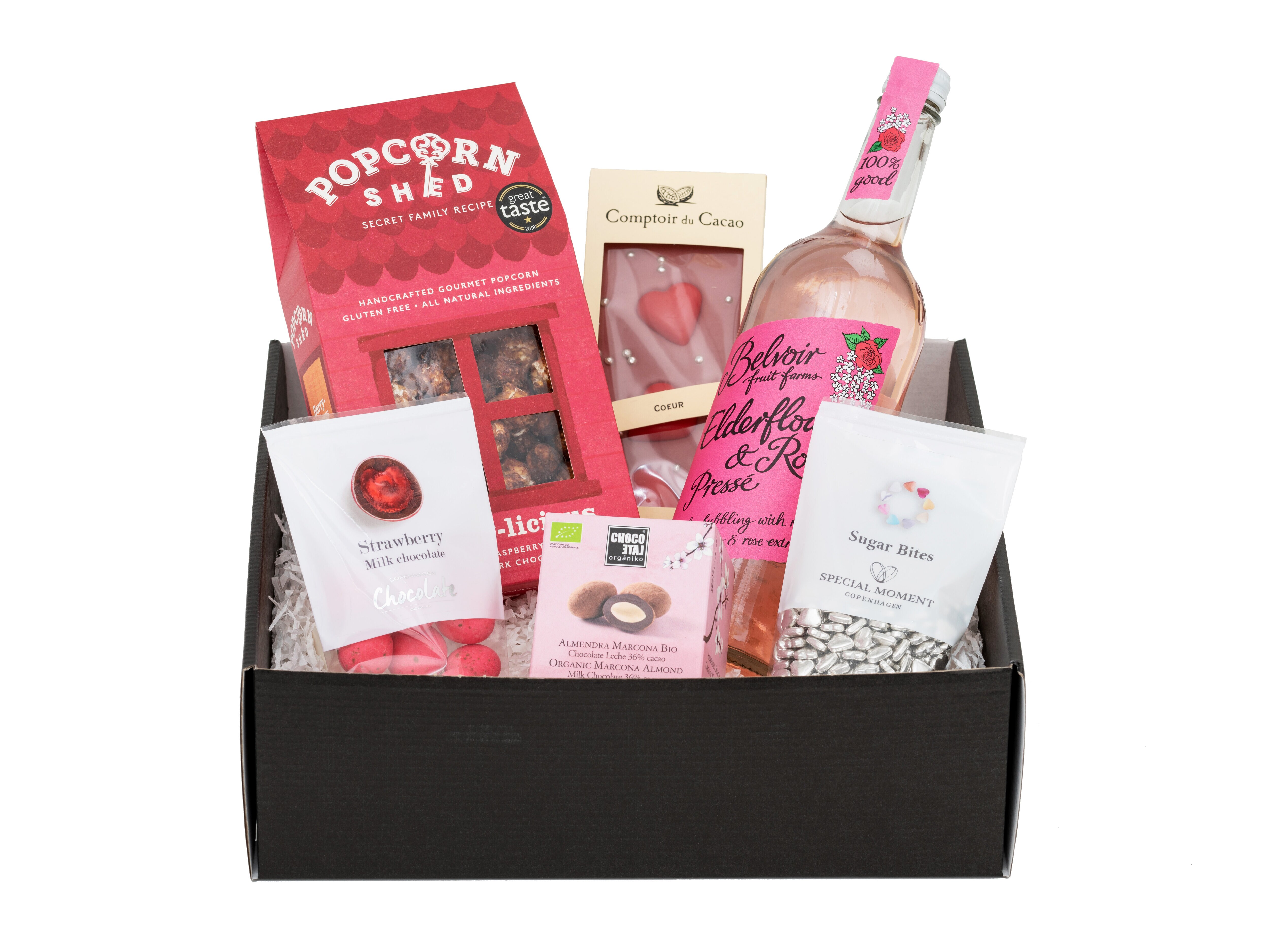 Presentlåda med kärlekstema