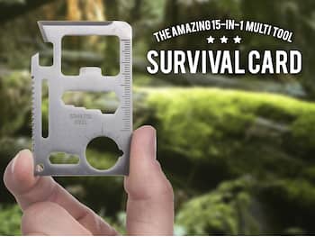Survival Card - Multiwerkzeug - Outlust